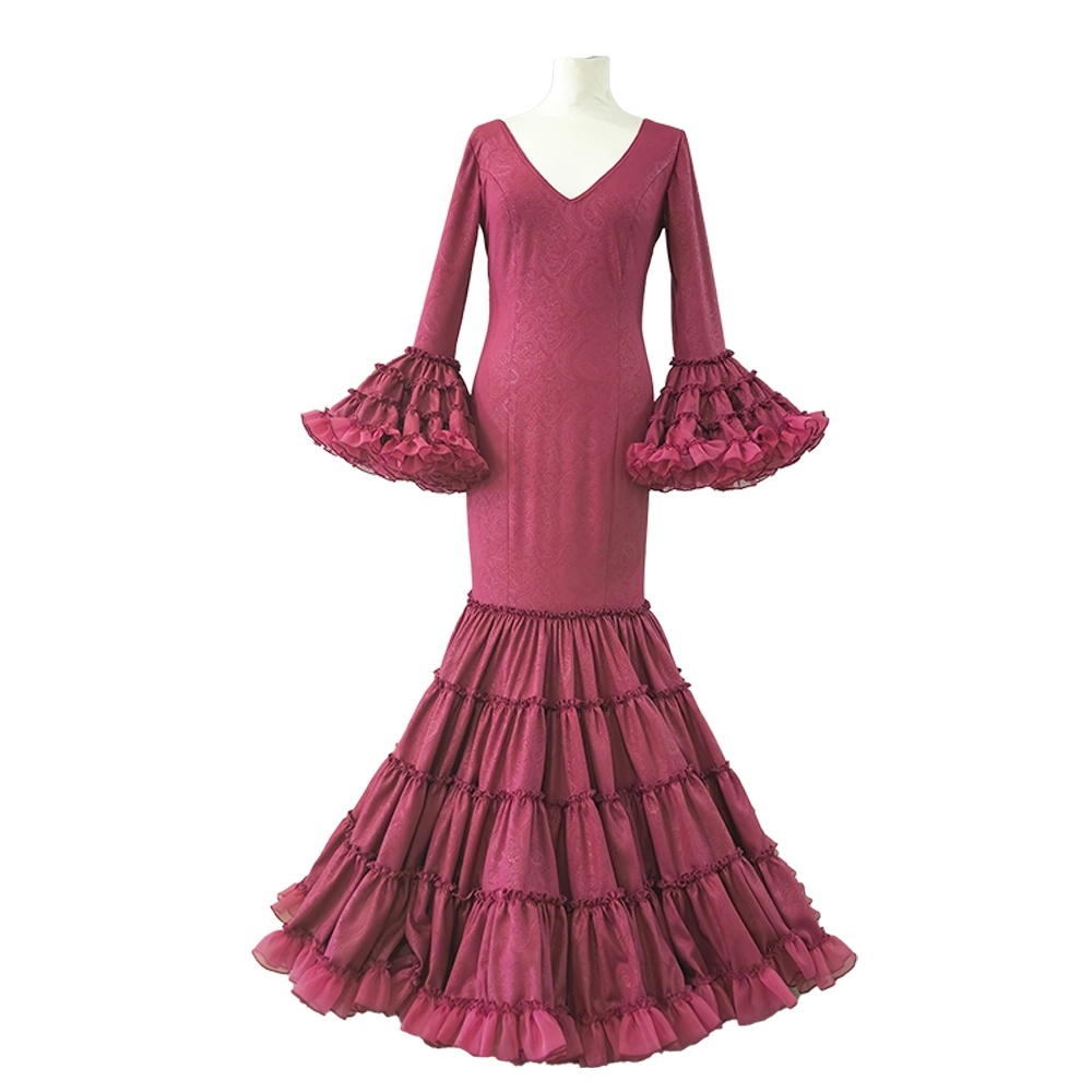 TRAJE DE FLAMENCA: ESMERALDA