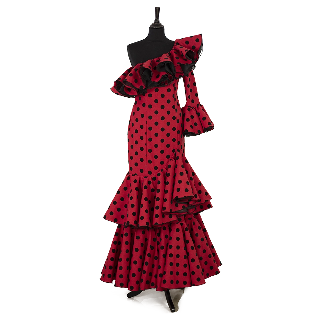 TRAJE DE FLAMENCA: PARAISO