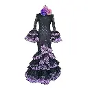 TRAJE DE FLAMENCA: CELINE